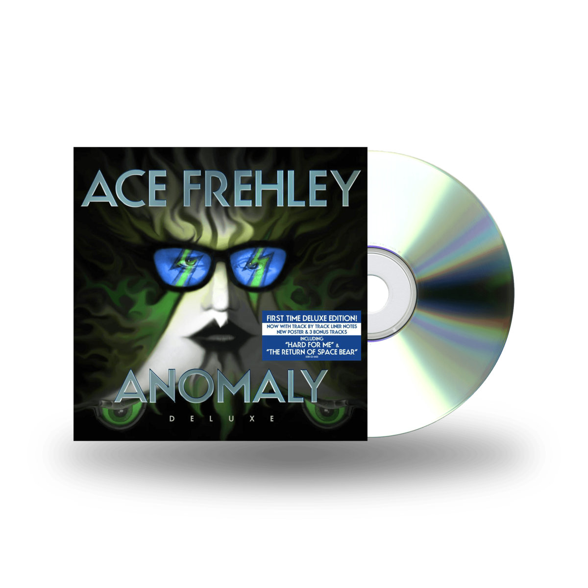 欧2LP Ace Frehley Anomaly Deluxe 15th Anniversary (Green &amp; White Viny MNK46917GREEN&amp;W MNRK Heavy 未開封 /00520 Ace Frehley Anomaly 15th Anniv 2LP 180G Neon Green Cornetto