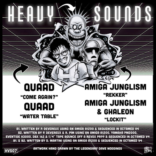 HVS07) Lucky #7 | Amiga Junglism, Ghaleon, Quaad | HEAVY SOUNDS