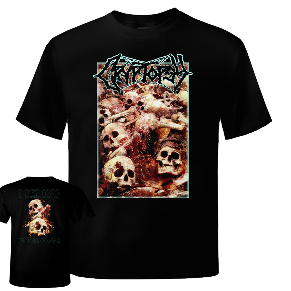 Ungentle Exhumation T-Shirt | Cryptopsy