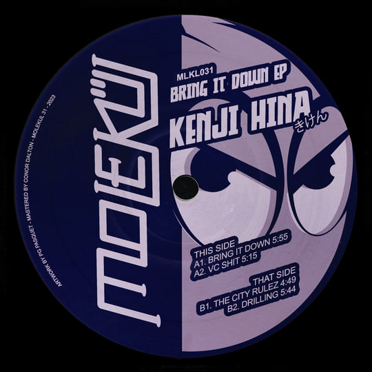 Bring It Down EP [MLKL031] | Kenji Hina | Molekül