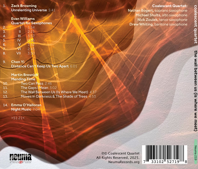 The Wall Between Us (Is Where We Meet) | Coalescent Quartet