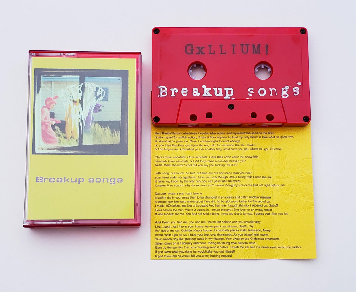 Breakup songs | GXLLIUM! | Zegema Beach Records