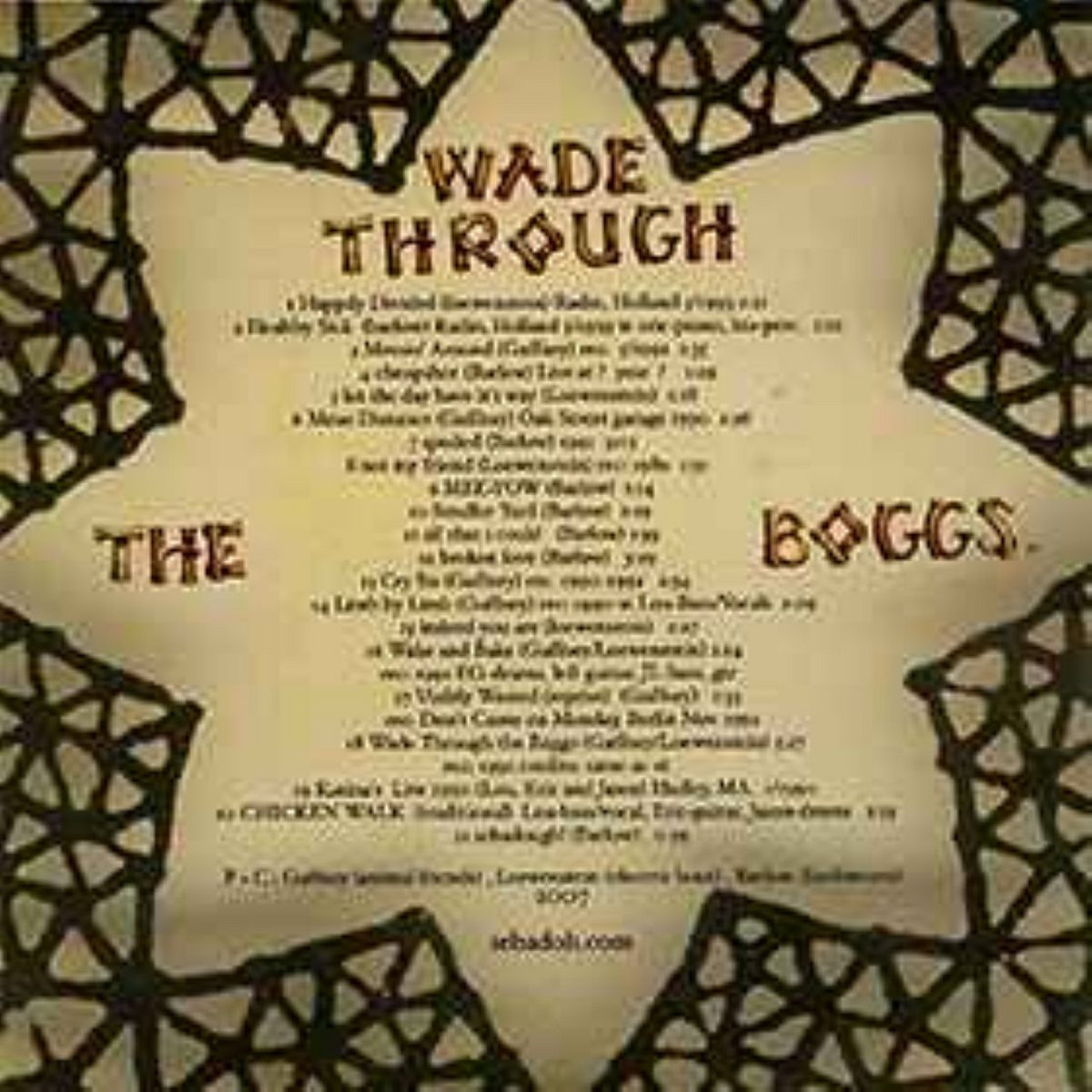 人気定番の Wade Through the Boggs' (Limited Edition CD) | Eric Gaffney 洋楽