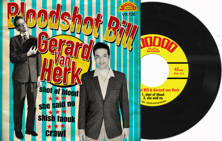 shot of blood EP | Bloodshot Bill & Gerard Van Herk | Voodoo