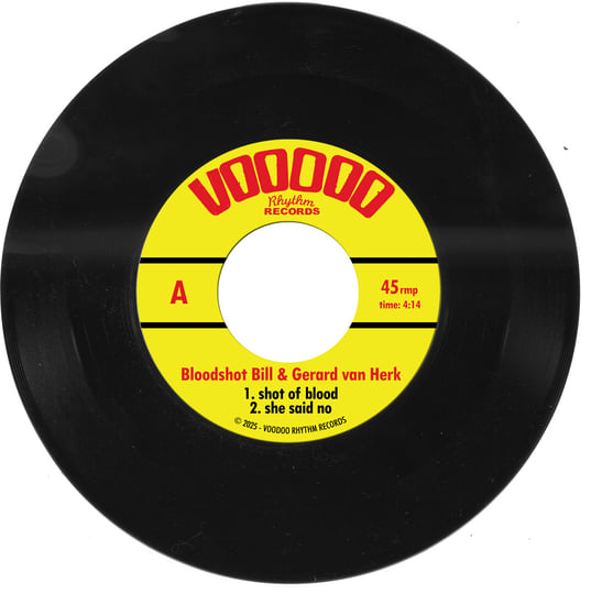 shot of blood EP | Bloodshot Bill & Gerard Van Herk | Voodoo