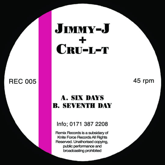 REC05 - Six Days EP (Remastered) | Jimmy J & Cru-l-t | Kniteforce