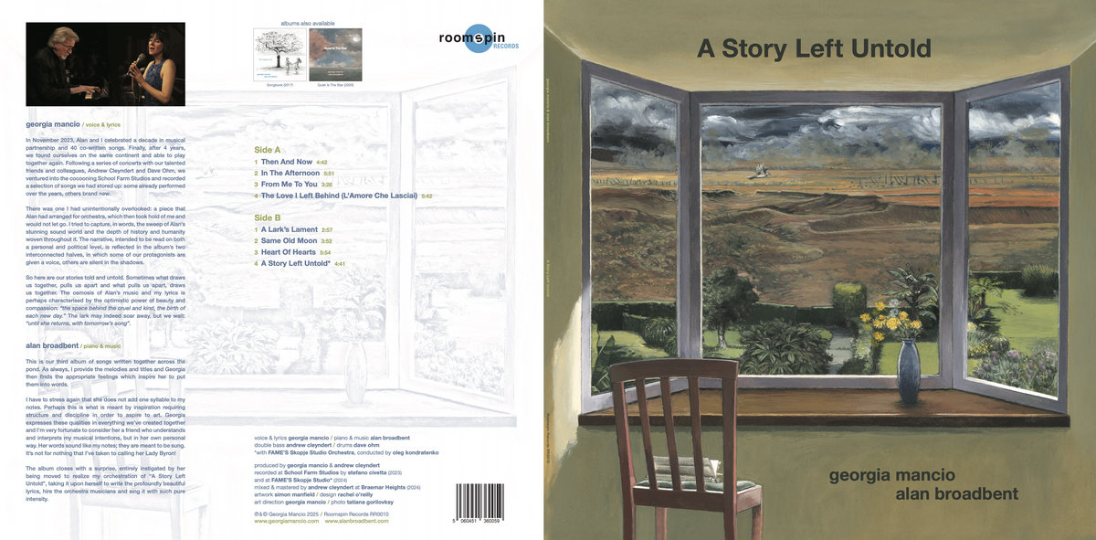 A Story Left Untold | Georgia Mancio & Alan Broadbent | Georgia Mancio