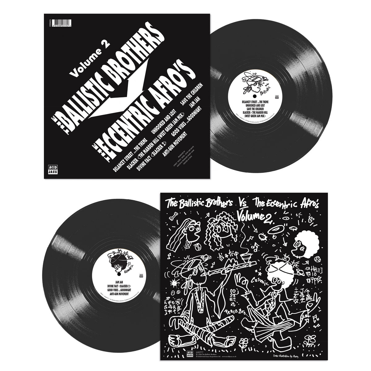 洋楽 D NOTE / X-PRESS 2 / BALLISTIC BROTHERS The Ballistic Brothers vs. The Eccentric Afros (Vol. 2