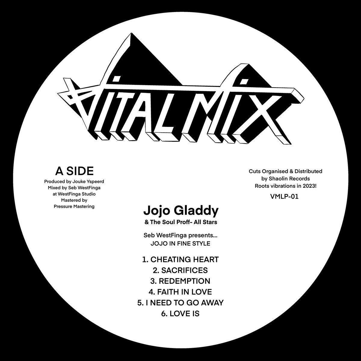 'JOJO IN FINE STYLE' LP (Vital Mix Records)