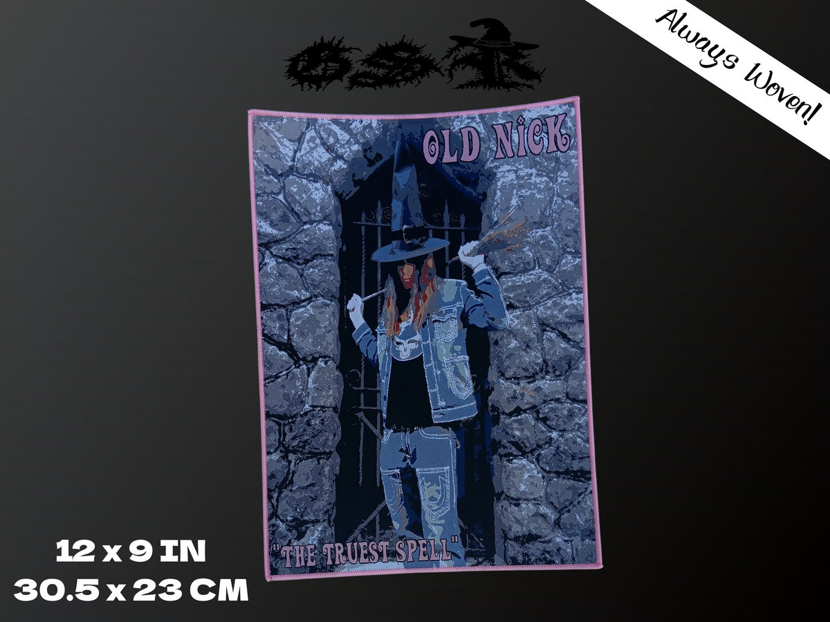 Old Nick - Truest Spell Back patch | Grime Stone Records