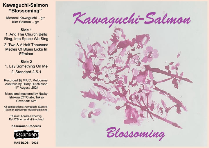 MASAMI KAWAGUCHI / KIM SALMON 'Blossoming' LP | Masami Kawaguchi