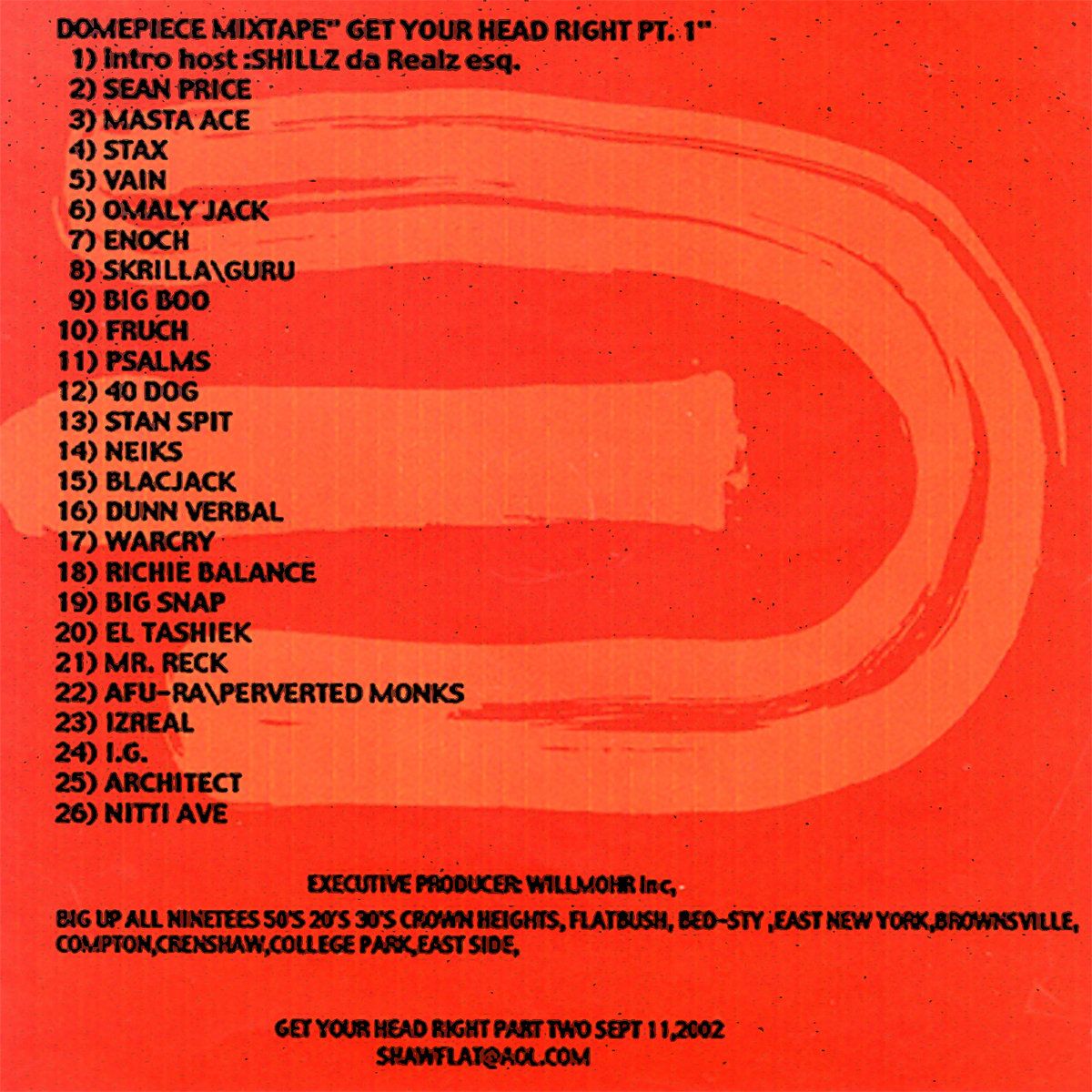 Domepiece Get Your Head Right pt. 1 (2002) | Freestyles from
