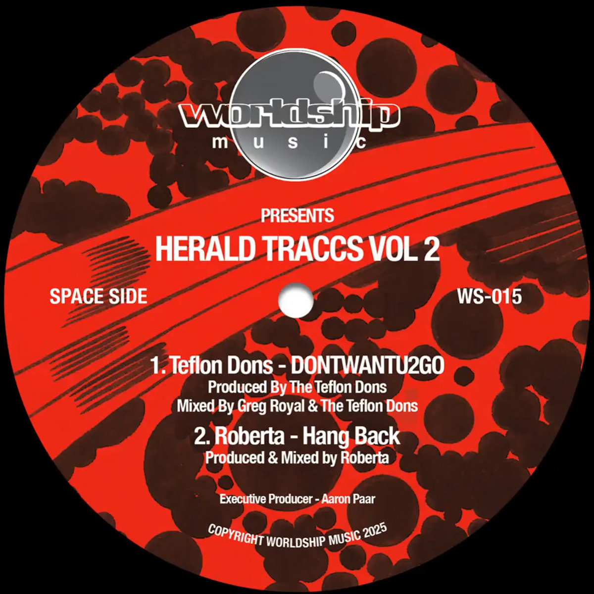HERALD TRACCS VOL. 2 12'' VINYL | Worldship Music