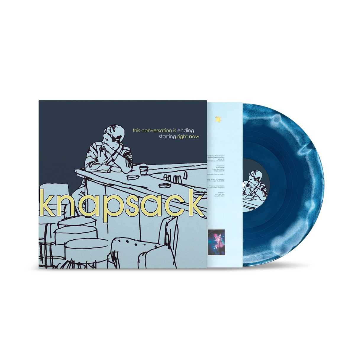 洋楽 Knapsack - This Conversation Is LP seal This Conversation Is Ending Starting Right Now | knapsack