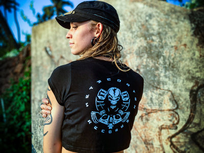 Metacortex Artist Metacortex Records Death Black Women CropTop by Triquetraprojekt ...