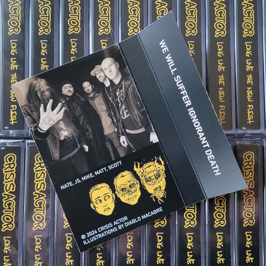 Long Live the New Flesh | Crisis Actor | Wise Blood Records