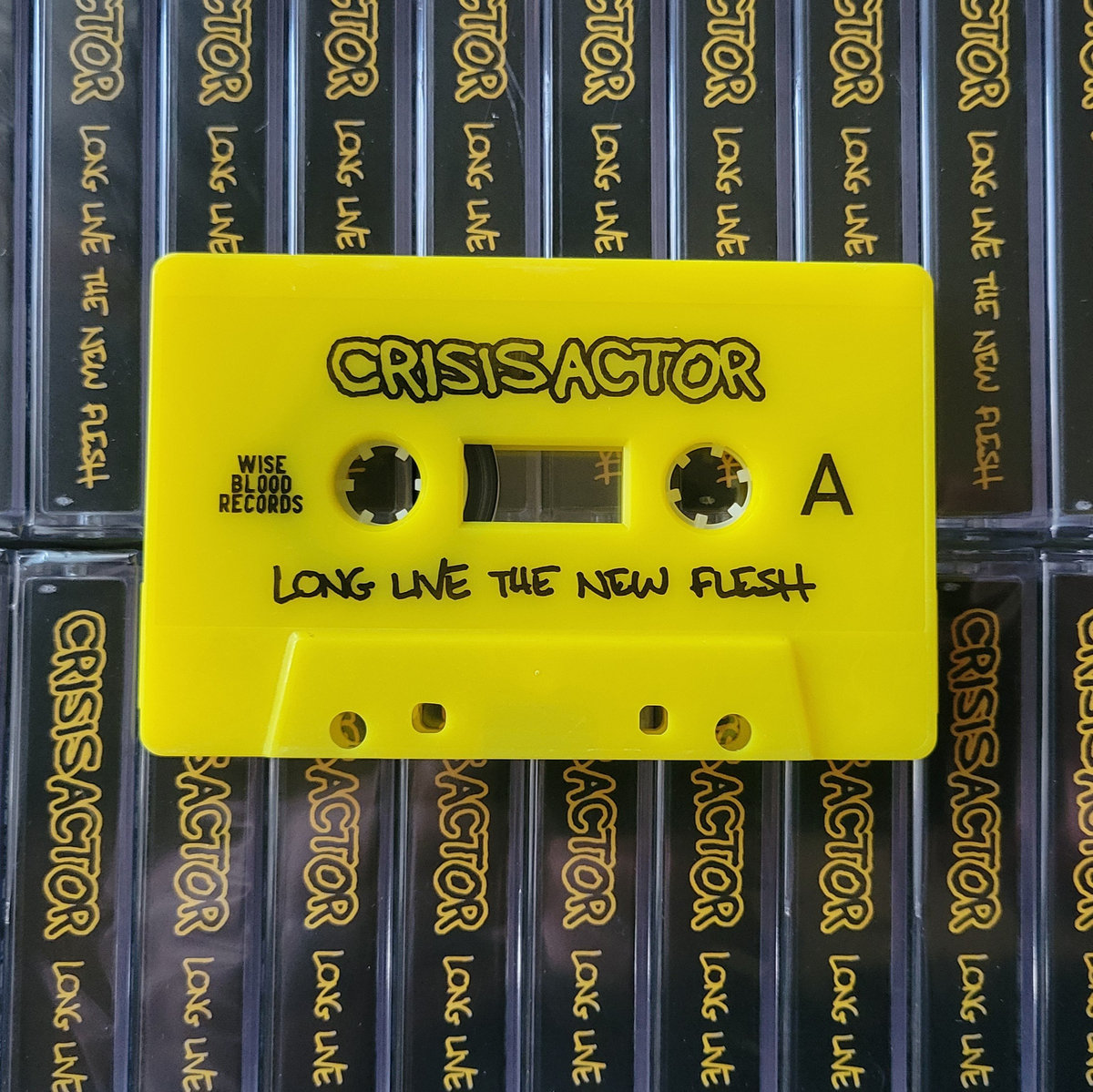 Long Live the New Flesh | Crisis Actor | Wise Blood Records