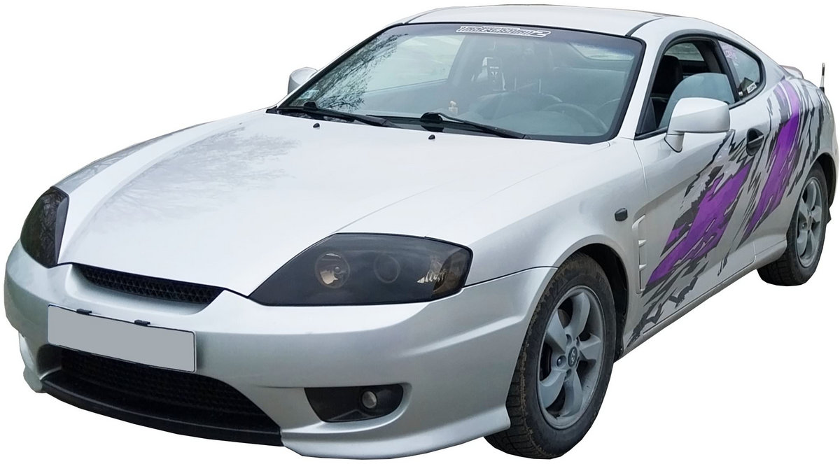 Hyundai Tiburon 2001 sports car photo detail