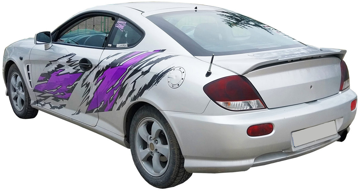 Hyundai Tiburon 2001 sports car photo detail