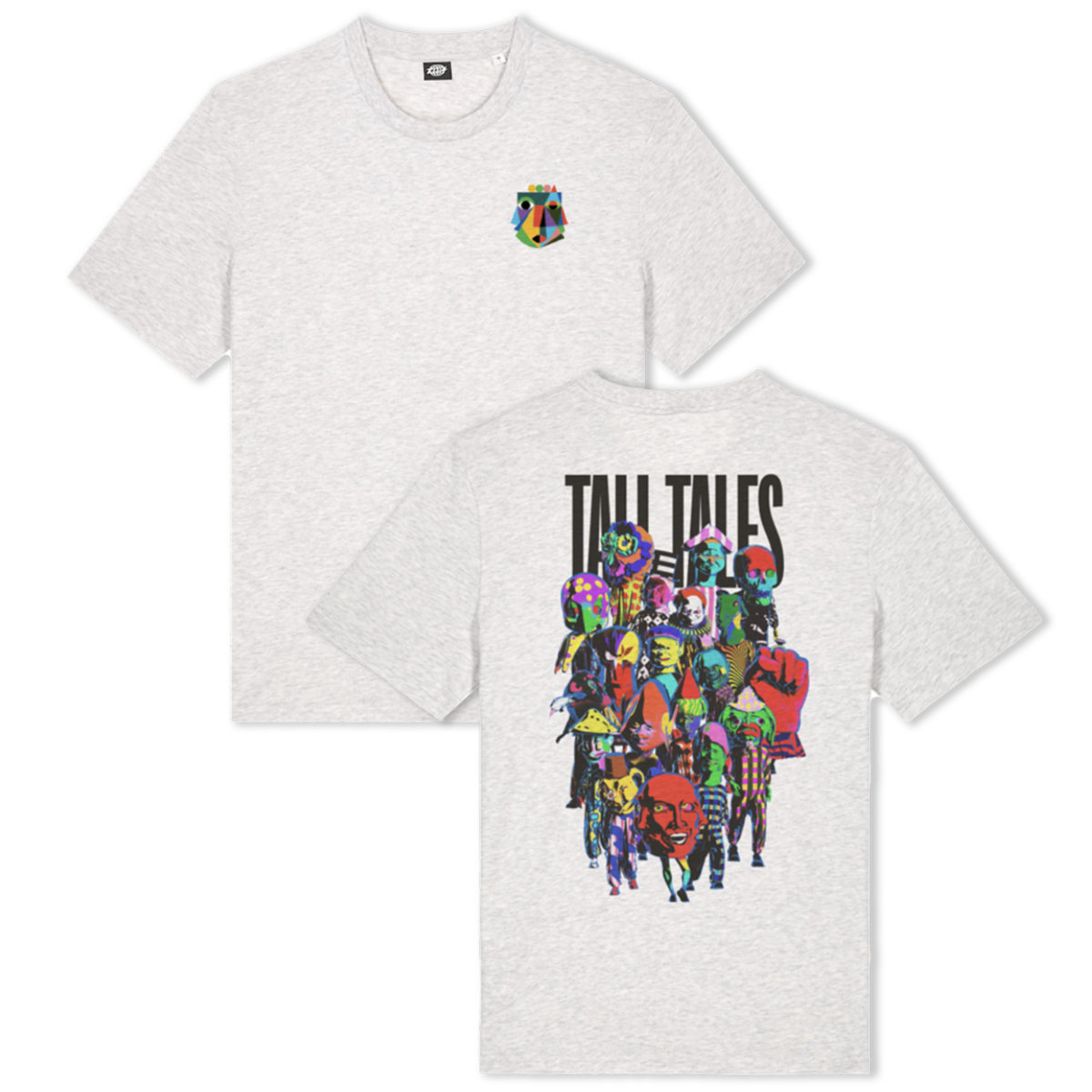Tall Tales Parade Logo T-shirt - Grey Heather | Mark Pritchard