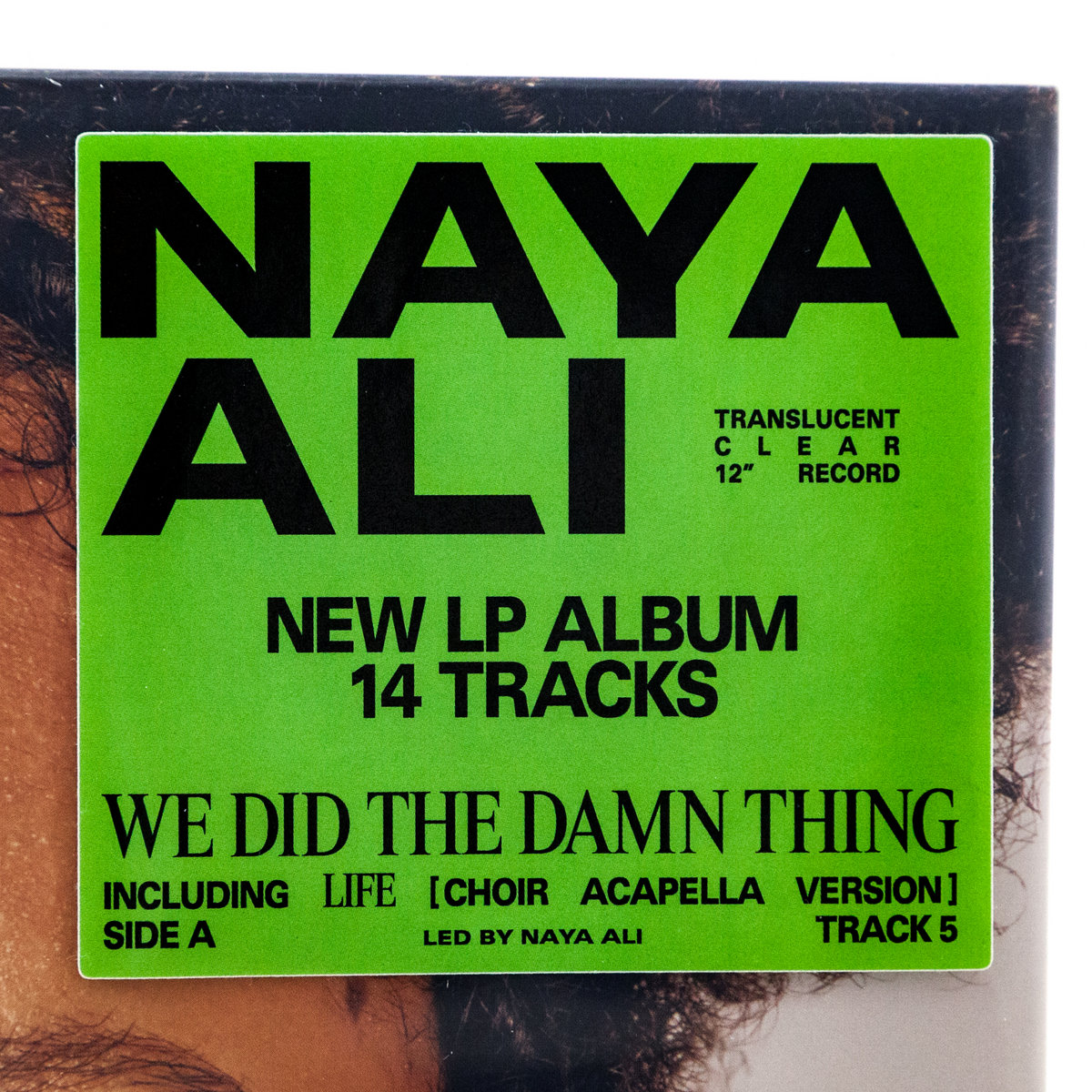 Naya Ali We Did The Damn Thing LP 新品 We Did The Damn Thing | Naya Ali