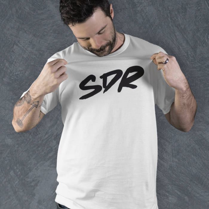 White SDR Logo T-Shirt Unisex