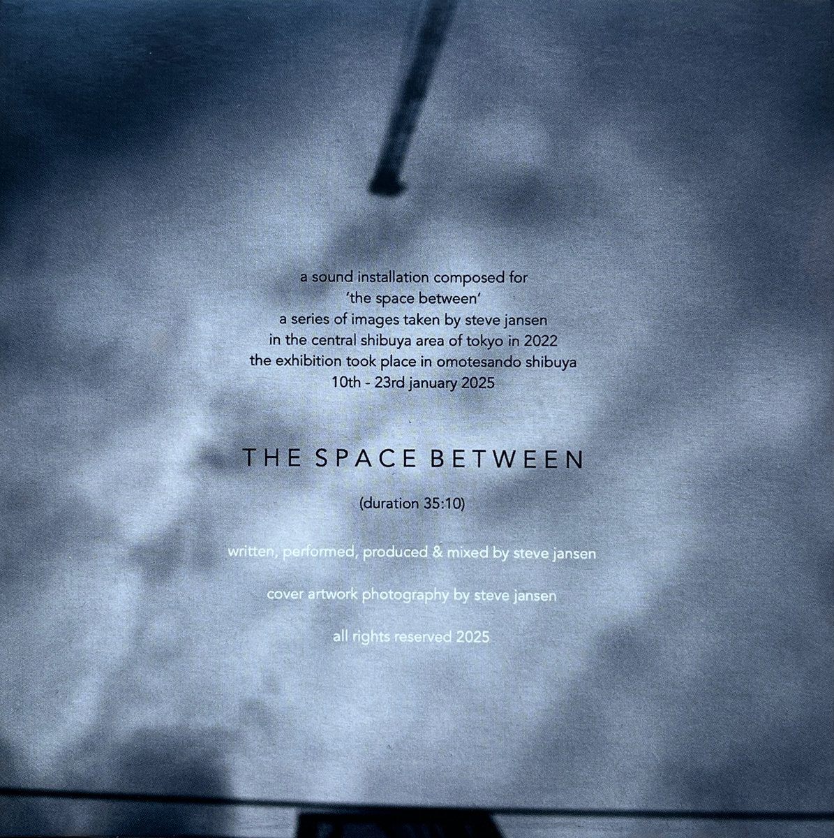 The Space Between | Steve Jansen