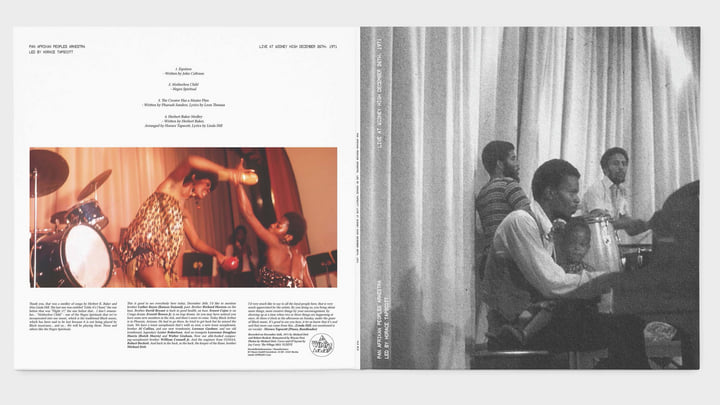 Live at Widney High December 26th, 1971 | Pan Afrikan Peoples