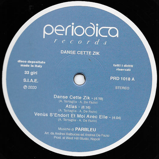【レア】Parbleu / Danse Cette Zik '20オリジナル盤 Danse Cette Zik | Parbleu | Periodica Records