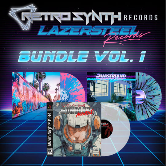 RetroSynth Lazersteel Records Bundle Vol. 1 | Miami Nights 1984