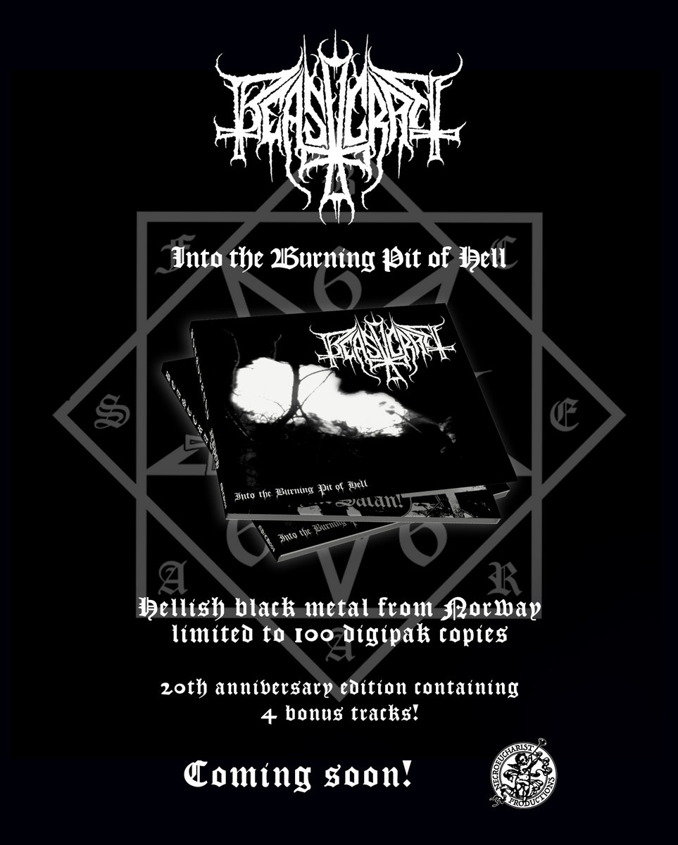 Beastcraft - Into the Burning Pit of Hell (digipack CD)