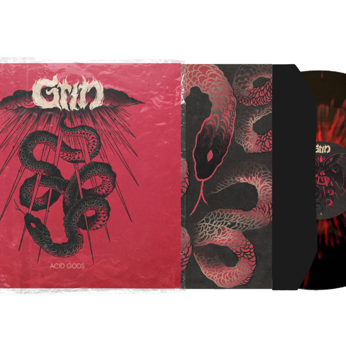 Acid Gods – Acid Gods // LP (Splatter Black/Rusty Red)