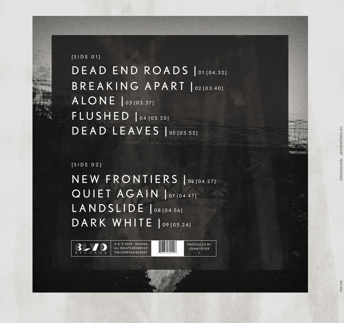 New Frontiers - 2025 Vinyl Reprint | The Foreign Resort