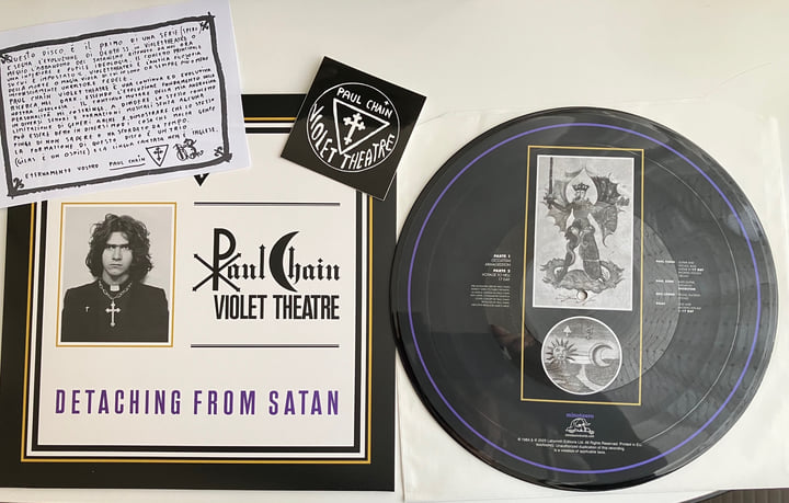Detaching From Satan 40TH Anniversary Edition | Paul Chain Violet