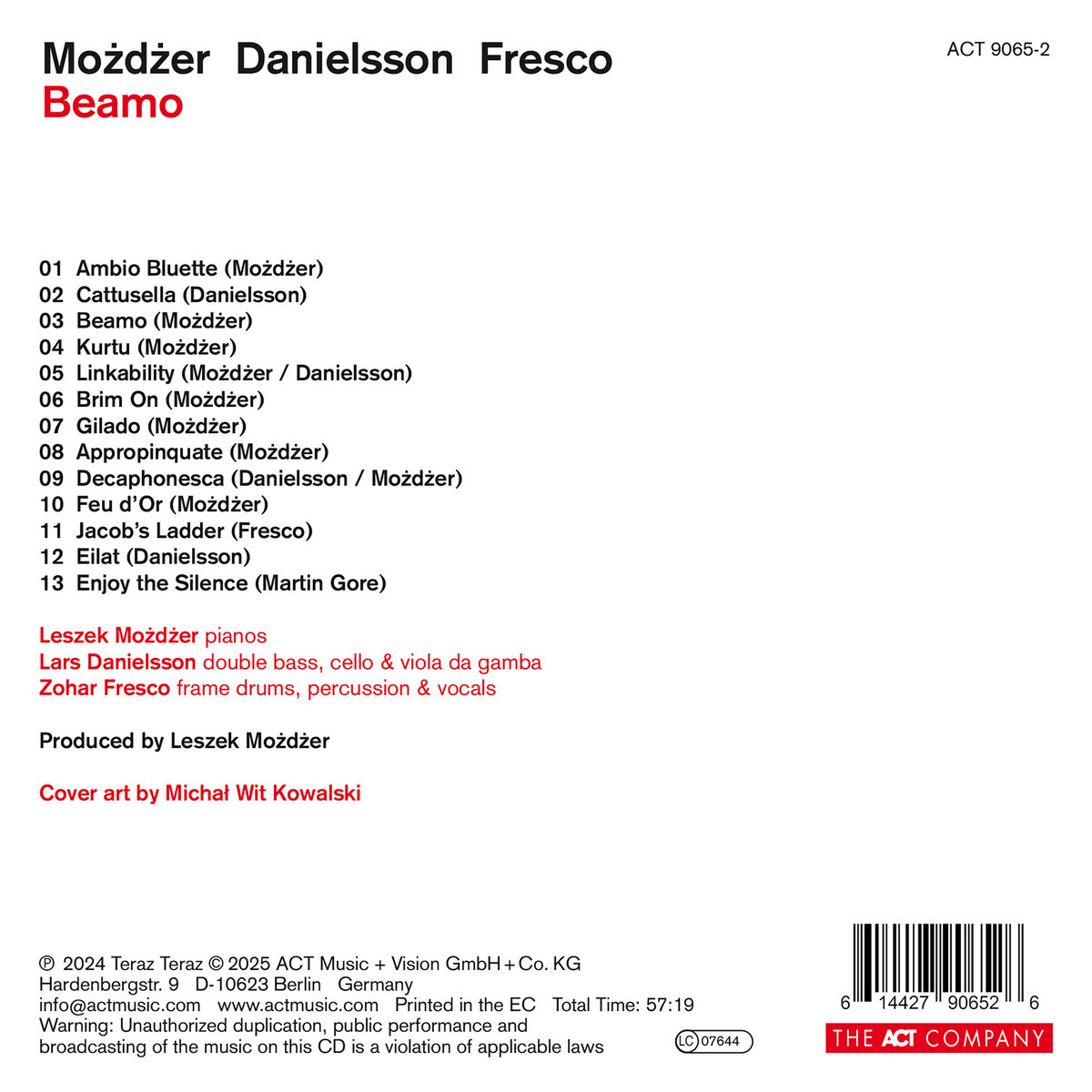 Beamo | Leszek Możdżer