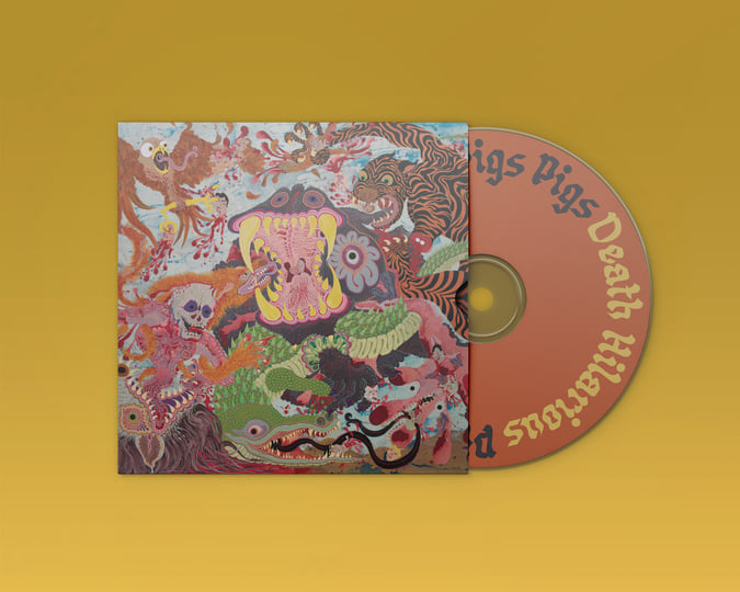 超激レア◇60's ビンテージ◇Phil Edwards オリジナル PIG Death Hilarious | Pigs Pigs Pigs Pigs Pigs Pigs Pigs