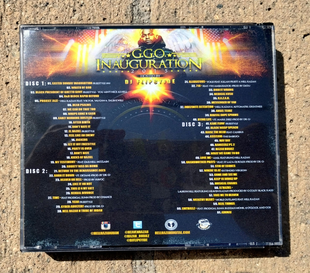 Hell Razah - G.G.O. Inauguration 2015 (10 Year Anniversary Edition