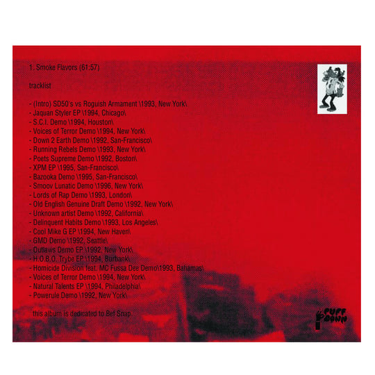【レアCD】SMOKE FLAVORS / DJ OG-S & FATCAP Smoke Flavors | DJ OG-S & Fatcap | Puff Down