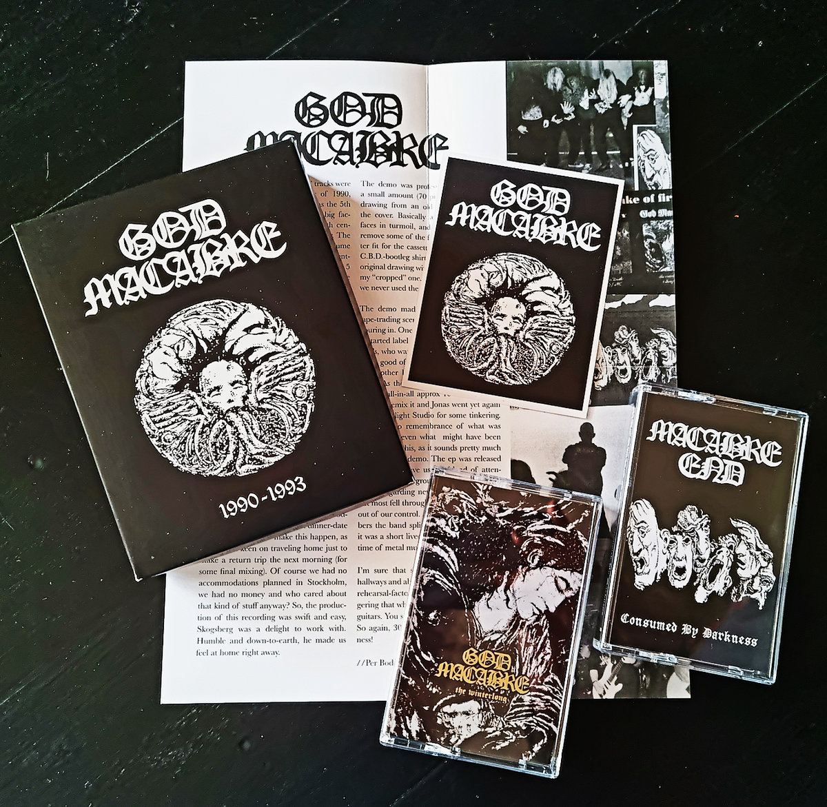 1990-1993' tape boxset | GOD MACABRE / MACABRE END | Nuclear