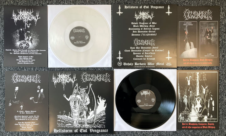 Hellstorm of evil vengeance | Black Witchery / Conqueror | Heidens
