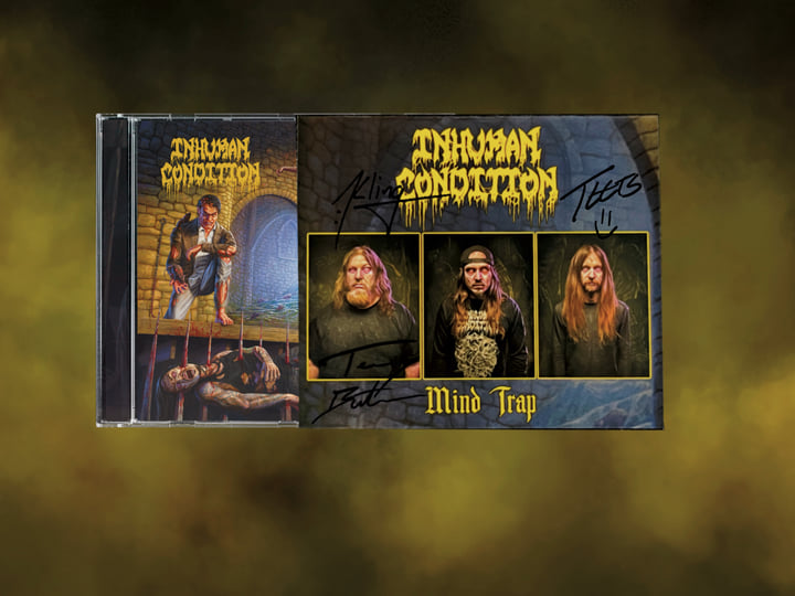 hide Inhuman Condition / mind trap＋2枚 Inhuman Condition - Mind Trap Ltd. - Vinyl | Nuclear Blast