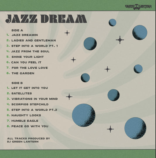 Limited Edition Jazz Dream Vinyl | DJ Green Lantern