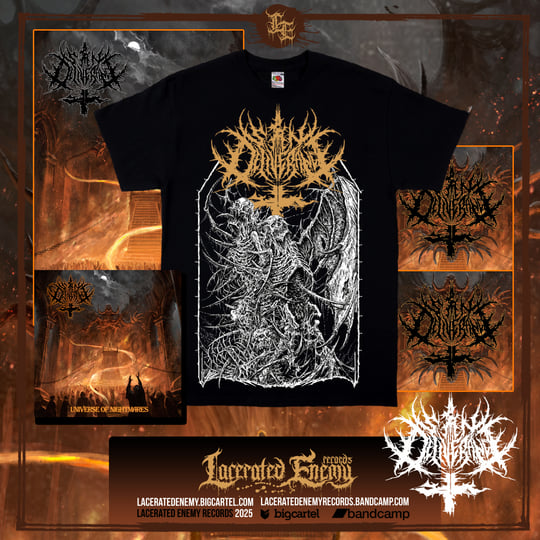 SIN DELIVERANCE - Universe of Nightmares | Lacerated Enemy records