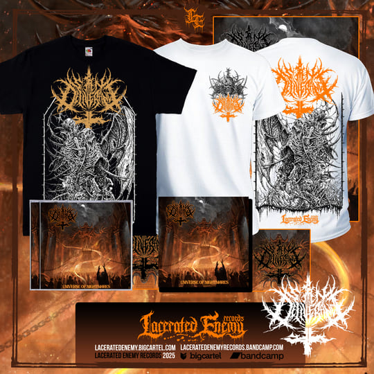 SIN DELIVERANCE - Universe of Nightmares | Lacerated Enemy records