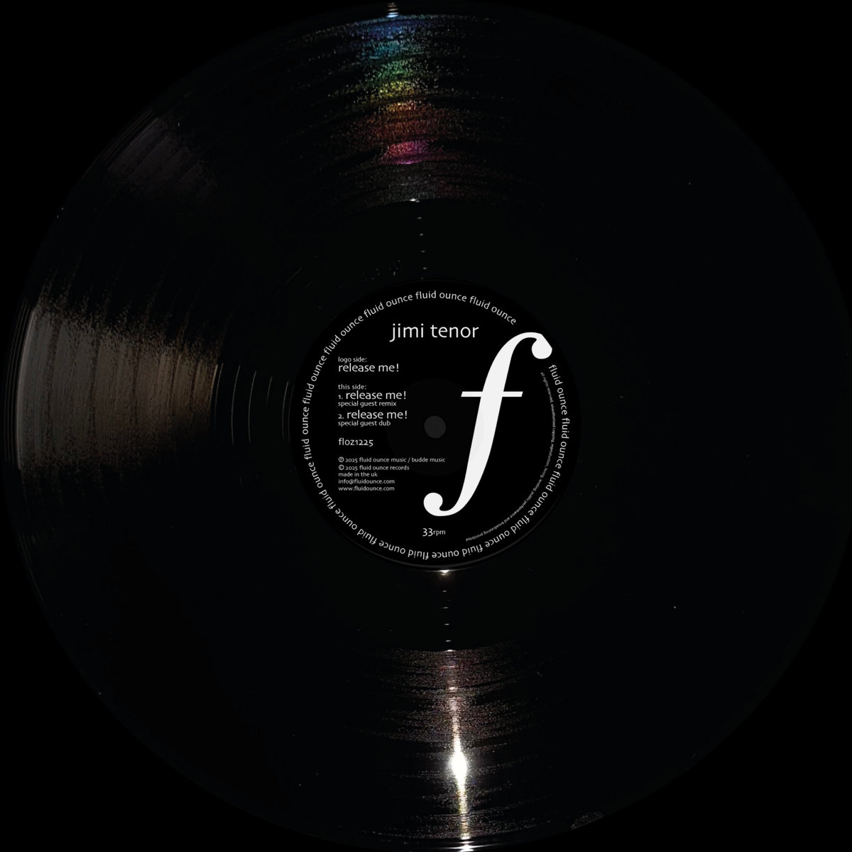 Release Me! (EP) | Jimi Tenor | Fluid Ounce Records