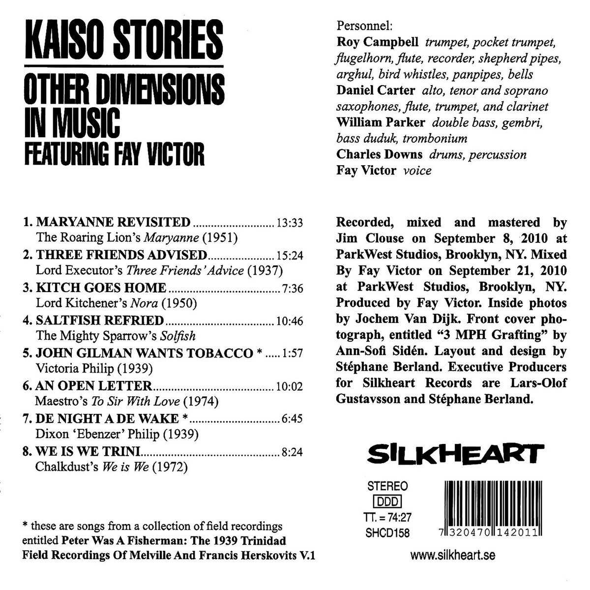 Kaiso Stories | Other Dimensions in Music featuring Fay Victor