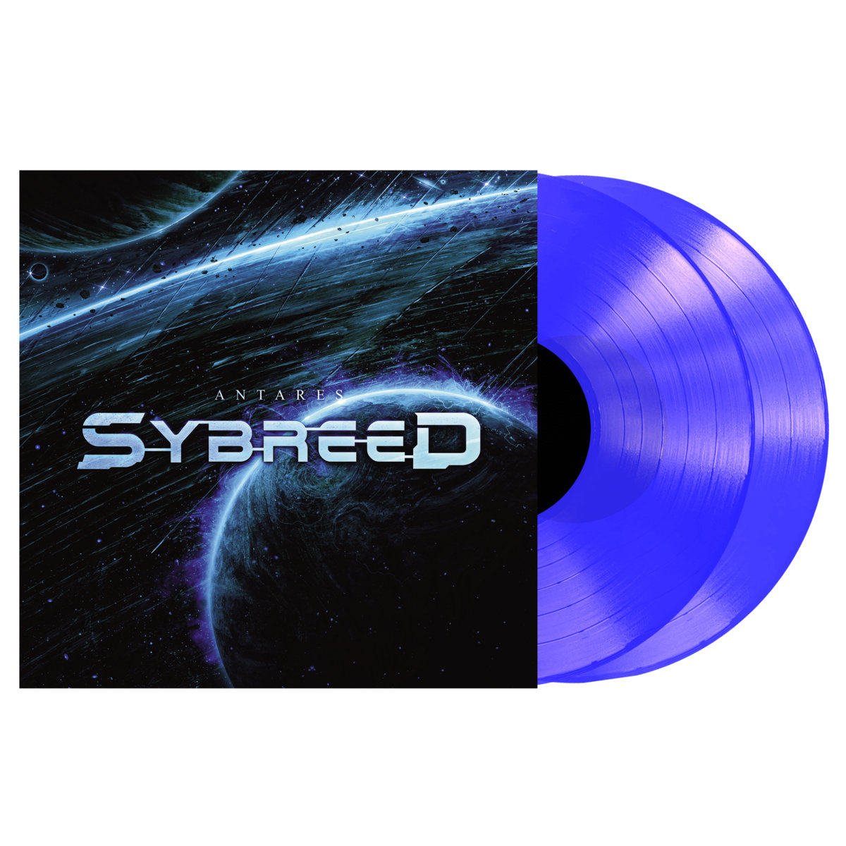 SYBREED - Antares Limited edition Double Gatefold Transparent Blue vinyl