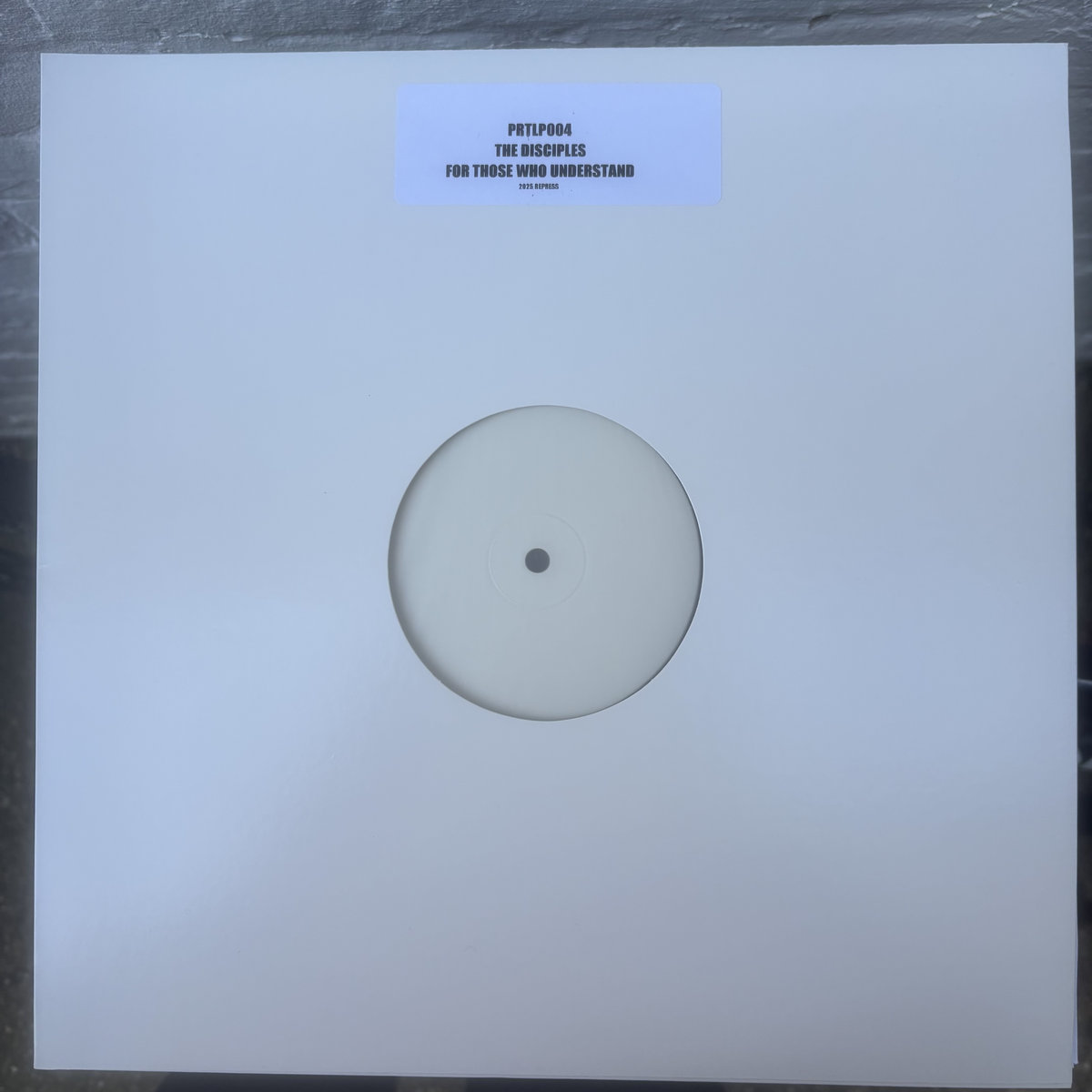英LP Disciples For Those Who Understand PRTLLP004 Partial UK /00258 For Those Who Understand | The Disciples | Partial Records