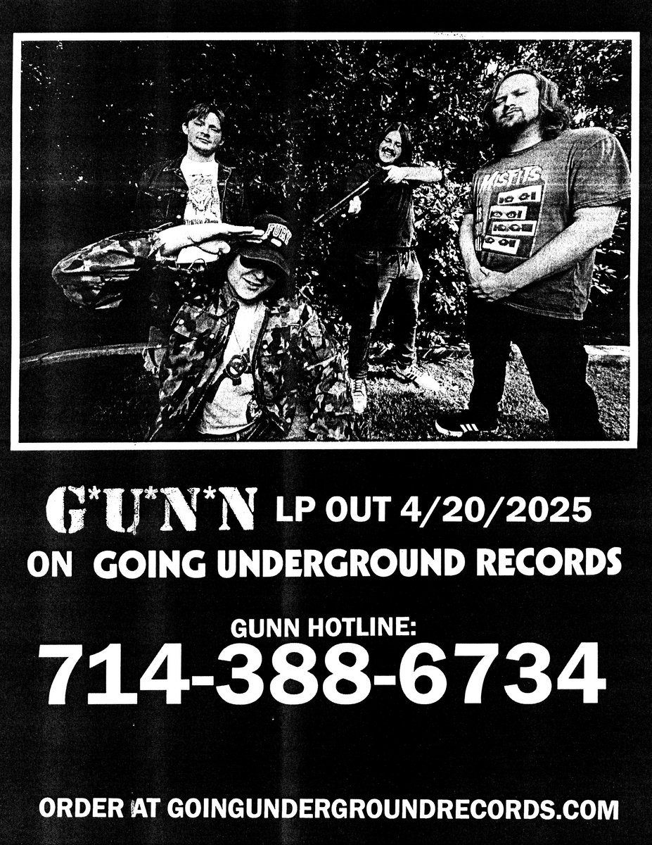 G*U*N*N | G*U*N*N | Going Underground Records