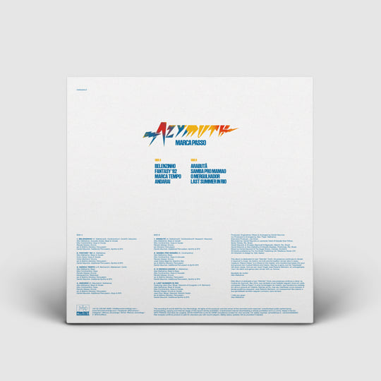 英LP Azymuth Marca Passo Blue Vinyl FARO251LPBLUEVI FAR OUT RECORDINGS 未開封 /00260 Marca Passo | Azymuth